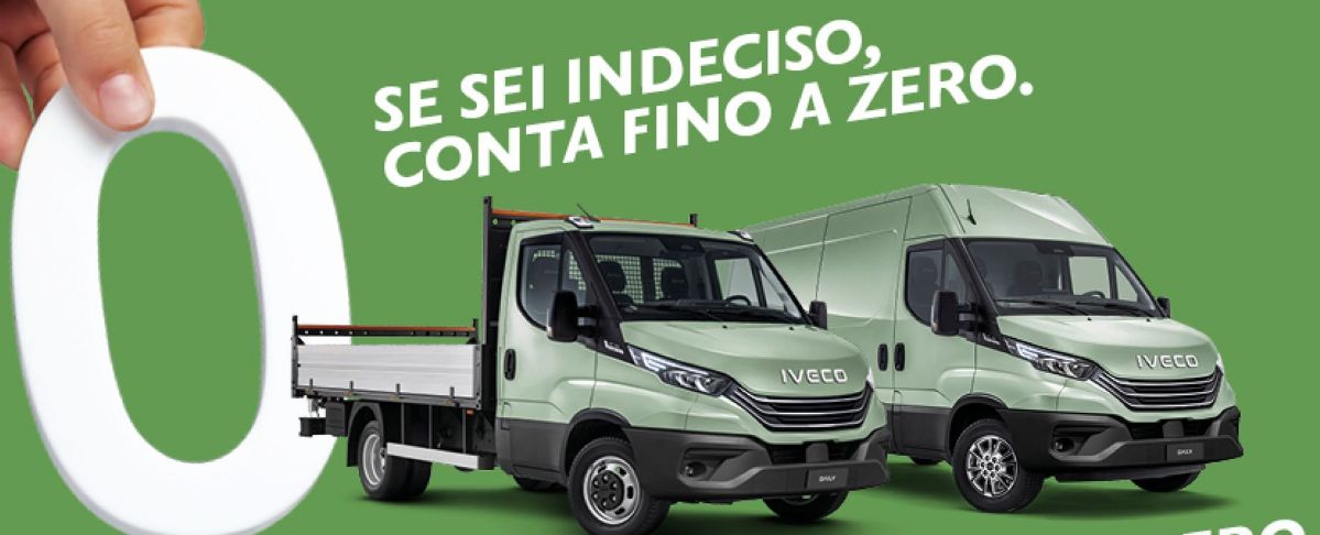 Approfitta subito del tasso 0% su Daily Cabinato e dell’anticipo zero su Daily Furgone - Lombardia Truck