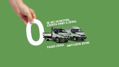 Promozione Approfitta subito del tasso 0% su Daily Cabinato e dell’anticipo zero su Daily Furgone - Lombardia Truck